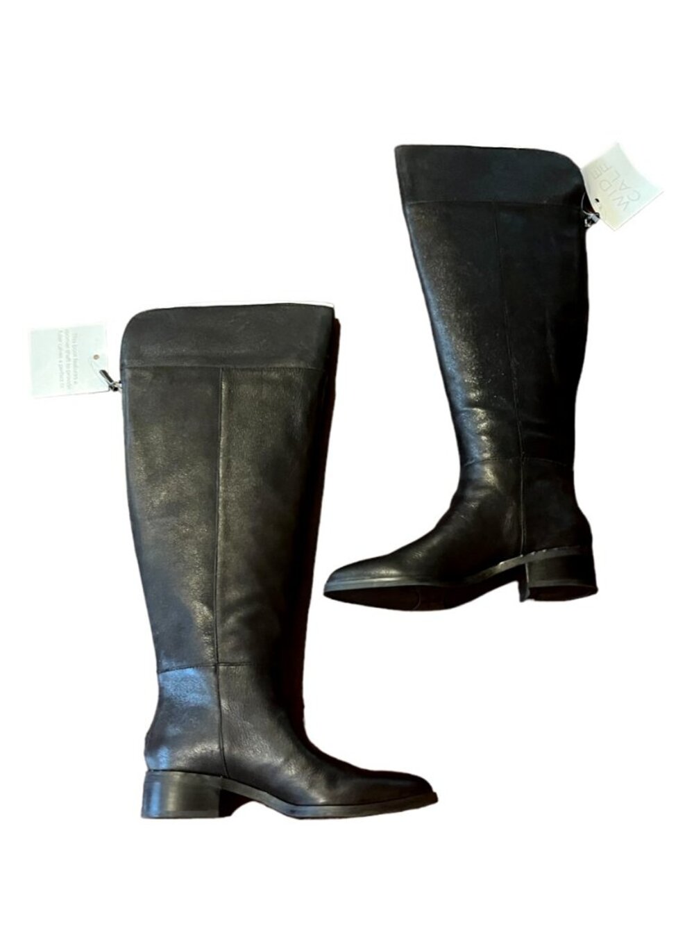 Franco Sarto Women's Daya Over The Knee Boots - Black - Wide Calf Size 5